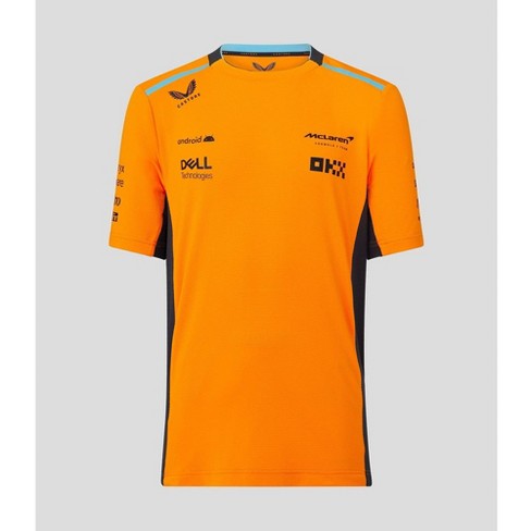 McLaren F1 Kids 2022 Replica T-Shirt – Gris Foncé Enfant 11-12 Ans, Polyester Recyclé Léger
