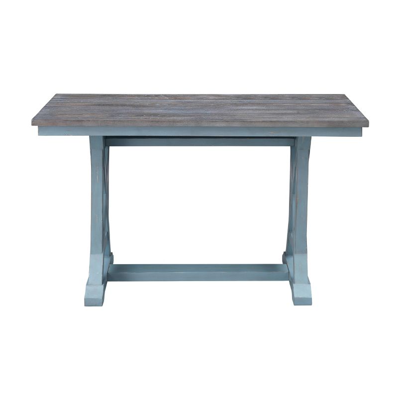 Skye II Counter Height Dining Table Blue - Treasure Trove Accents, 1 of 11
