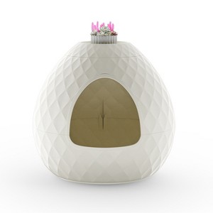 Gulches 2-in-1 Cat Litter Box Enclosure and Cat Shelter Premium PP Material (Waterproof/Mold-Resistant/UV-Protected), Furniture-Style - 1 of 4