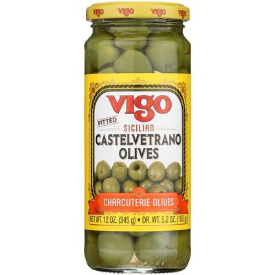 Vigo Pitted Castelvetrano Olives - 6 pack, 5.2 oz