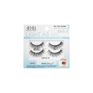 Ardell Light As Air False Eyelashes with Duo pipette - No 521 - 4ct - 1 of 4