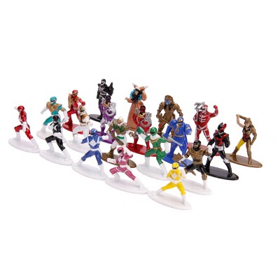 Power Rangers Nano METALFIGS 20-pk 1.65" Die-Cast Collectible Figure