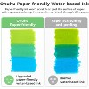 Ohuhu Markers Paper-friendly No Peeling Water-based 60 Colors Dual Brush Fineliner Tips Markers for Coloring Book No Bleeding Coloring Markers - Pupe - 2 of 4
