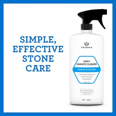 TriNova Daily Granite Cleaner and Polish for Stone Surfaces