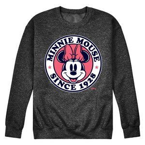 Men's - Disney - Minnie Mouse Graphic Fleece Sweatshirt - 1 of 4