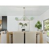 Crystorama Lighting Xavier 6 - Light Chandelier in  Vibrant Gold/Green - 2 of 4