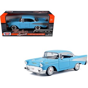 1957 Chevrolet Bel Air Light Blue 