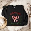 Simply Sage Market Women's Graphic Sweatshirt Candy Cane Christmas Club - 3 of 4