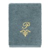 Linum Home Textiles 100% Turkish Cotton MONICA Gold Thread 3PC Embellished Towel Set - 4 of 4