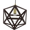 Livex Lighting Ashland 1 - Light Pendant in  Bronze/Antique Brass - 3 of 4