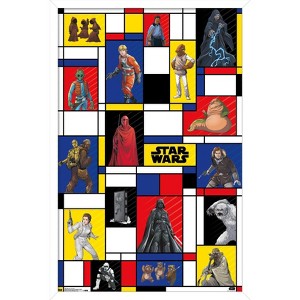 Trends International Star Wars: Saga - Pop Grid Framed Wall Poster Prints - 1 of 4