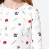 Bellabu Bear Baby Baseball Bamboo Kids Pajamas - 2 of 4