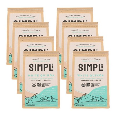 Simpli White Quinoa - Case of 8/12 oz