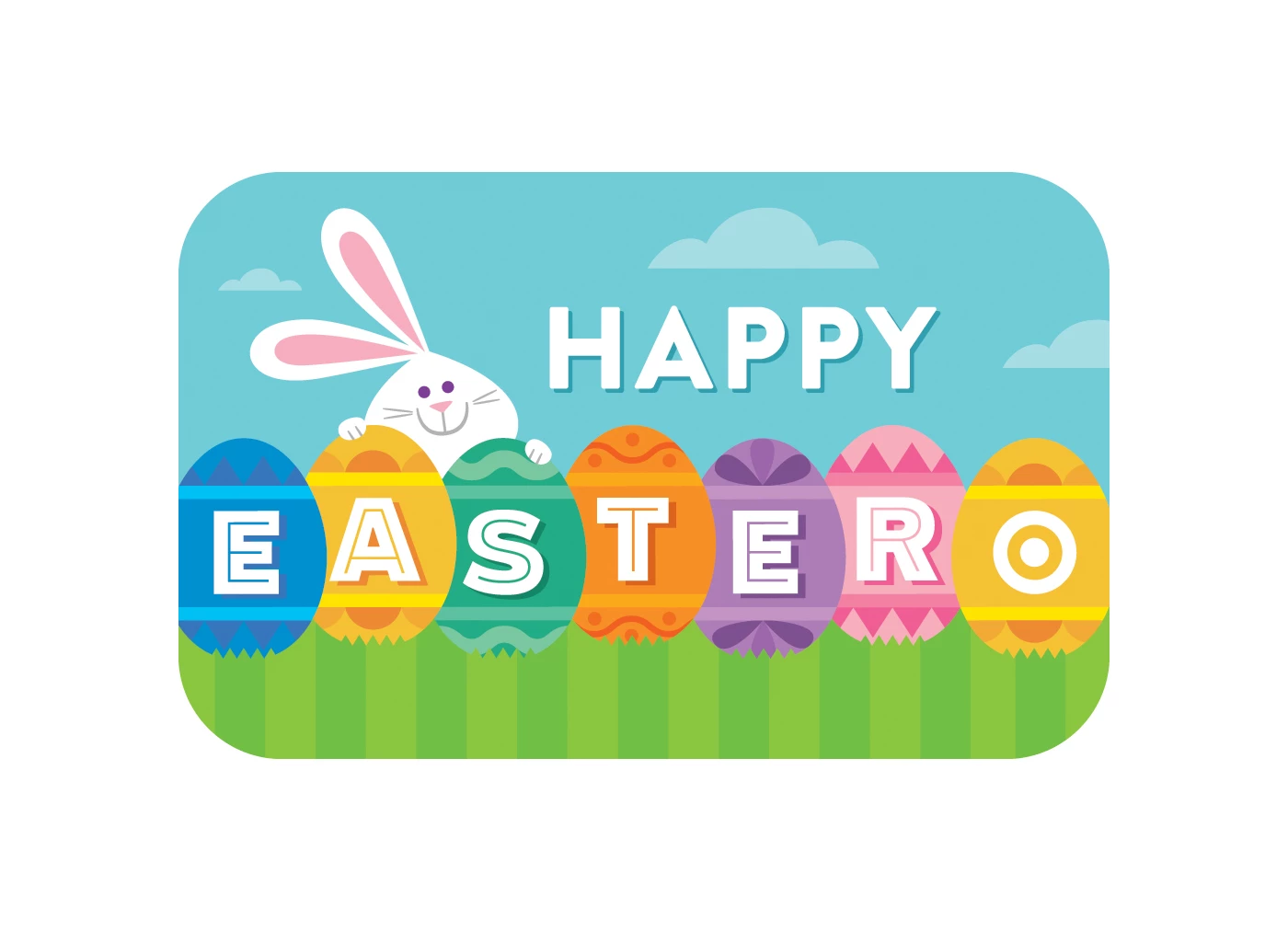 Easter Egg Bunny GiftCard - image 1 of 1