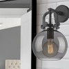 Newton Sphere - 1 Light Wall Sconce-14 Inches Tall and 8 Inches Wide - 2 of 2