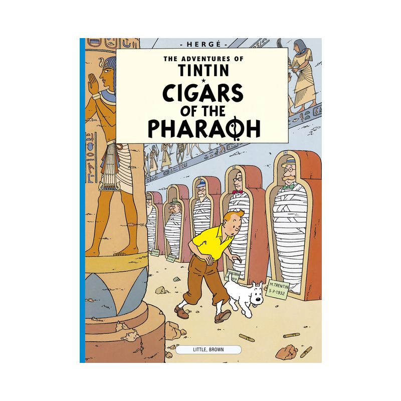 Cigars of the Pharoah - (Adventures of Tintin: Original Classic) by  Hergé (Paperback), 1 of 2