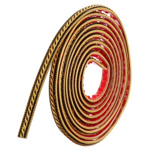 Unique Bargains Self-Adhesive PVC Mirror Wall Molding and Trim Tape - 1 of 4