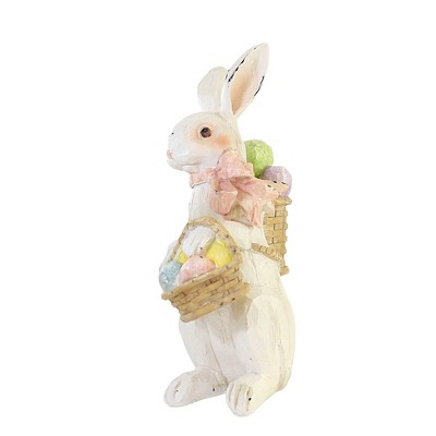 Easter Bunny With Backpack - One Figurine 14.0 Inches - Figurine ...