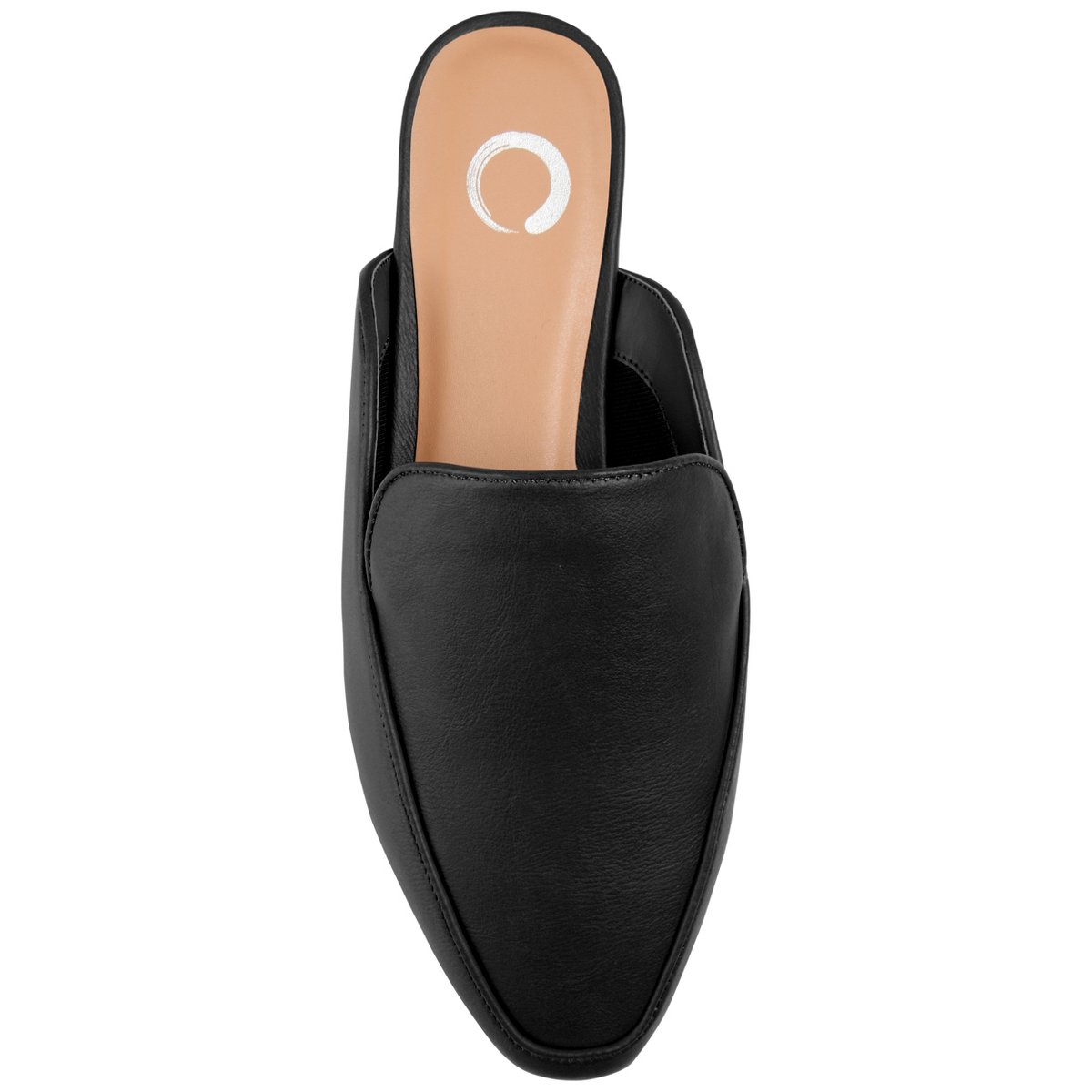 Женские сабо Journee Collection Medium and Wide Width Women's Akza Mule Black 6.5WD — фото 4