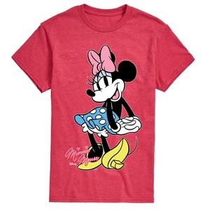 Men's - Disney - Minnie Mouse Pose- Men's Short Sleeve Graphic T-Shirt Short Sleeve Graphic T-Shirt - 1 of 4