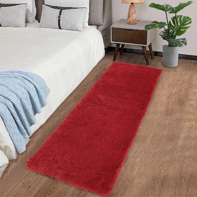 Acekool Ultra Soft Shaggy Rug, Non-Slip Plush Indoor Carpet, Tie-Dye & Solid Colors for Living Room, Bedroom – Multiple Sizes