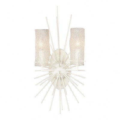 Elk Home Sea Urchin 2 - Light Wall Light in  White Coral