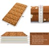 Japanese Futon Mattress Twin Size - Floral Pattern, Floor Mattress, Tatami Mat Compatible, Sleeping Mattress Pad, Ideal for Camping Travel - 4 of 4