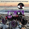 24V Ride On Toys for Big Kids, 2 Seater 24V Electric Vehicles w/Remote Control, 20" Spacious Seat,Music, Bluetooth, for Kids - 4 of 4