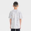 Boys' Sonic Americana Short Sleeve Graphic T-Shirt - Gray - 3 of 4