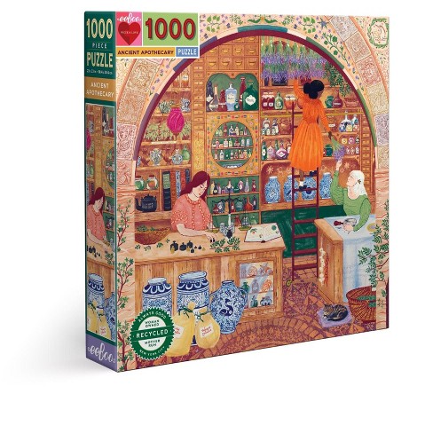 eeBoo: Piece and Love Ancient Apothecary Square Puzzle 1000 Pieces - image 1 of 4