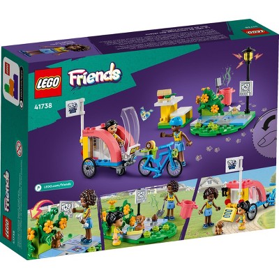 LEGO Friends Dog Rescue Bike Toy, Animal Puppy Playset 41738