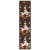 Christmas Snowman Area Rug – Washable, Non-Slip, Low Pile Throw Rug for Christmas Decorations & Living Room - 2 of 4
