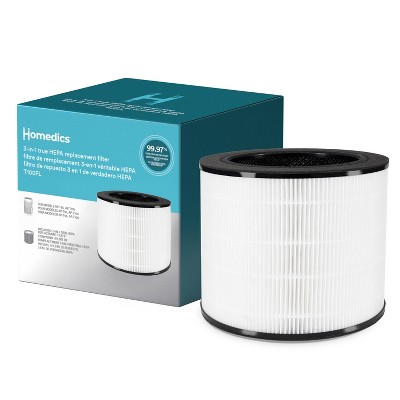 White True HEPA Air Purifier Replacement Filter with Activated Carbon