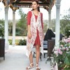 Anna-Kaci Women's Floral Lace Boho Crochet Long Line Cardi Vest for Casual Looks - 3 of 4