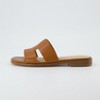 CUSHIONAIRE Voyage Cutout Strap Slides for Women, Slip On Summer Flats, Trendy Footwear, Comfortable Vacation Style Sandals for Women 2025 - 2 of 4