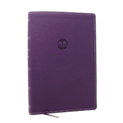 Enduring Word Study Bible: Pastoral Commentary from Every Chapter of the Bible (Nkjv, Purple Leathersoft, Red Letter, Comfort Print)