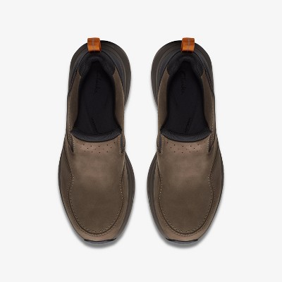 Clarks Mens Wave 2.0 Edge Dark Taupe Sneakers 10.5 Medium — фото 6