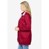 Woman Within Plus Size Fleece Nylon Reversible Jacket - 4 of 4