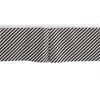 Bacati - Love Black/white Warp Stripes Crib/Toddler Bed Skirt - 3 of 3