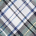white plaid