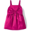 The Children's Place Toddler Girls Sleeveless Oversized Bow Satin Fit And Flare Dress Pink 3T - 2 of 4