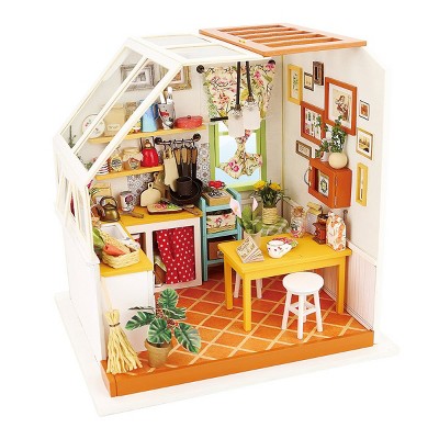 Hands Craft DIY 3D Wooden Puzzles - Miniature House: Jason's Kitchen