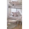Twin Over Twin Metal Bunk Bed with Ladder for Bedroom - 3 of 4