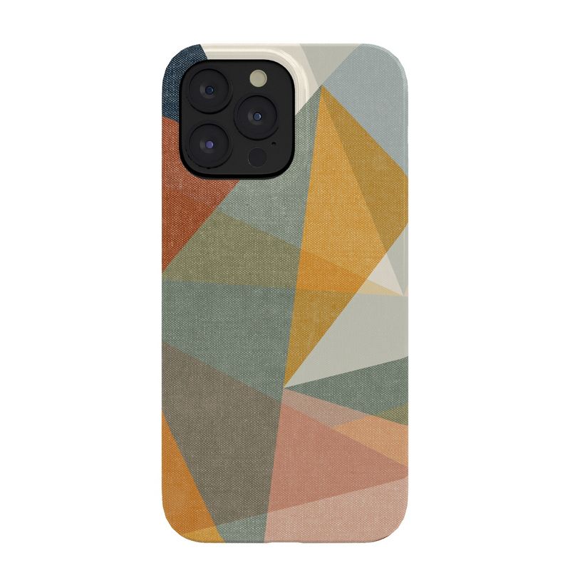 Little Arrow Design Co modern triangle mosaic multi Snap iPhone 14 Case - Society6, 1 of 2