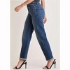 VENUS Womens Rolled Cuff Relaxed Jeans - 4 of 4