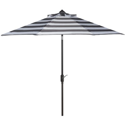 UV Resistant Iris Fashion Line 9Ft Auto Tilt Umbrella - PAT8004 - Safavieh