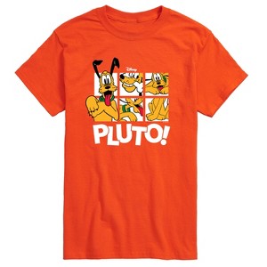 Men's - Disney - Pluto Grid Short Sleeve Graphic T-Shirt - 1 of 4