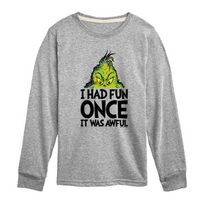 Boys' - Dr. Seuss -  Long Sleeve Graphic T-Shirt - 1 of 4