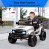12V Kids Electric Ride-On Truck with Remote Control, Spring Suspension, LED Lights, Music¨C Ride-On Car for Toddlers - 4 of 4