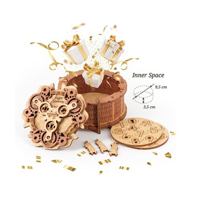 Probe Hues 3D Birthday Cake Cognitive Puzzle